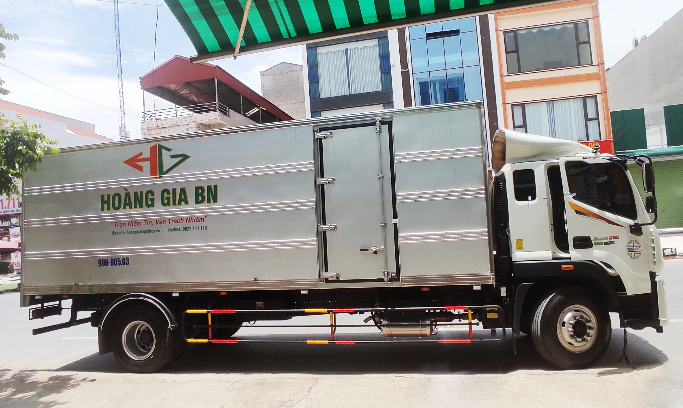 Cho thuê xe tải chở hàng tại Bắc Ninh